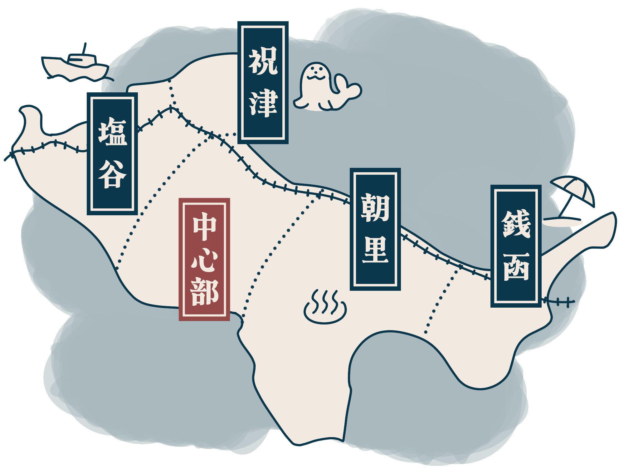 小樽エリアマップ